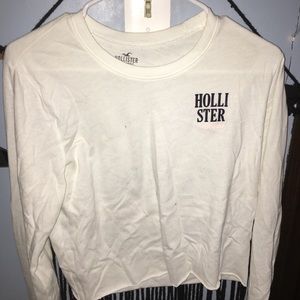 cropped hollister long sleeve